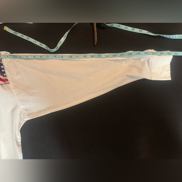 Vintage H Bar C California Ranchwear American Flag Pearl Snap - Picture 12 of 12